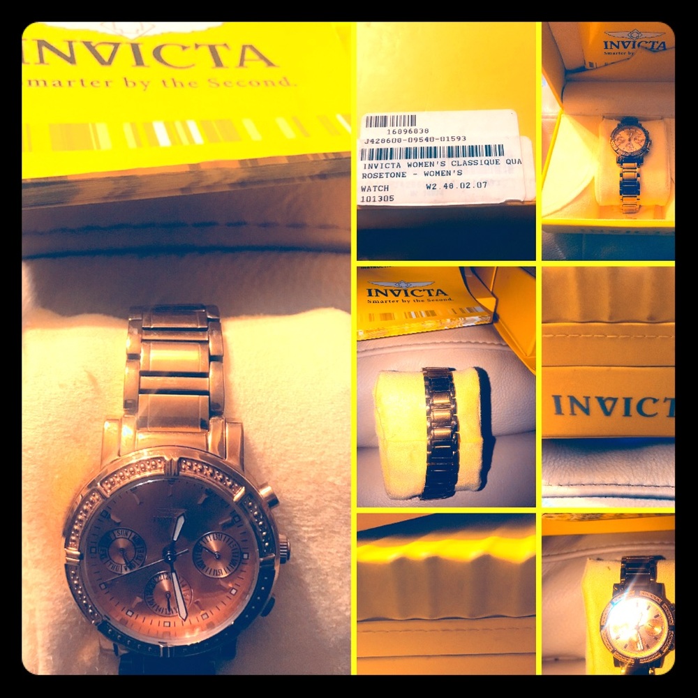 INVICTA Women's Classique ROSETONE Watch